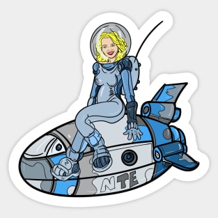 Astro Gurl Sticker